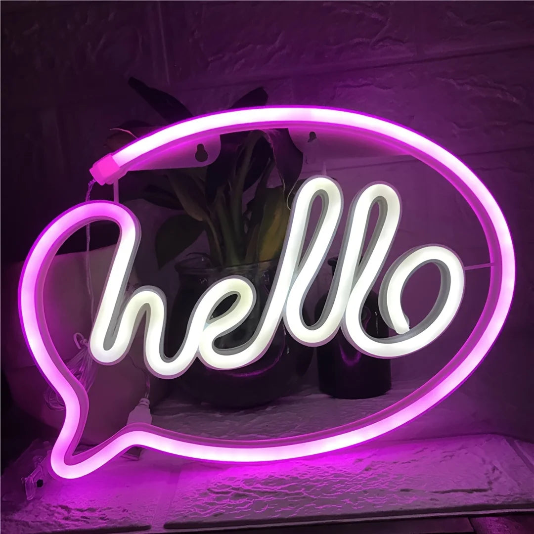 Custom LED Neon Signs | USB & Battery Powered Wall Decor